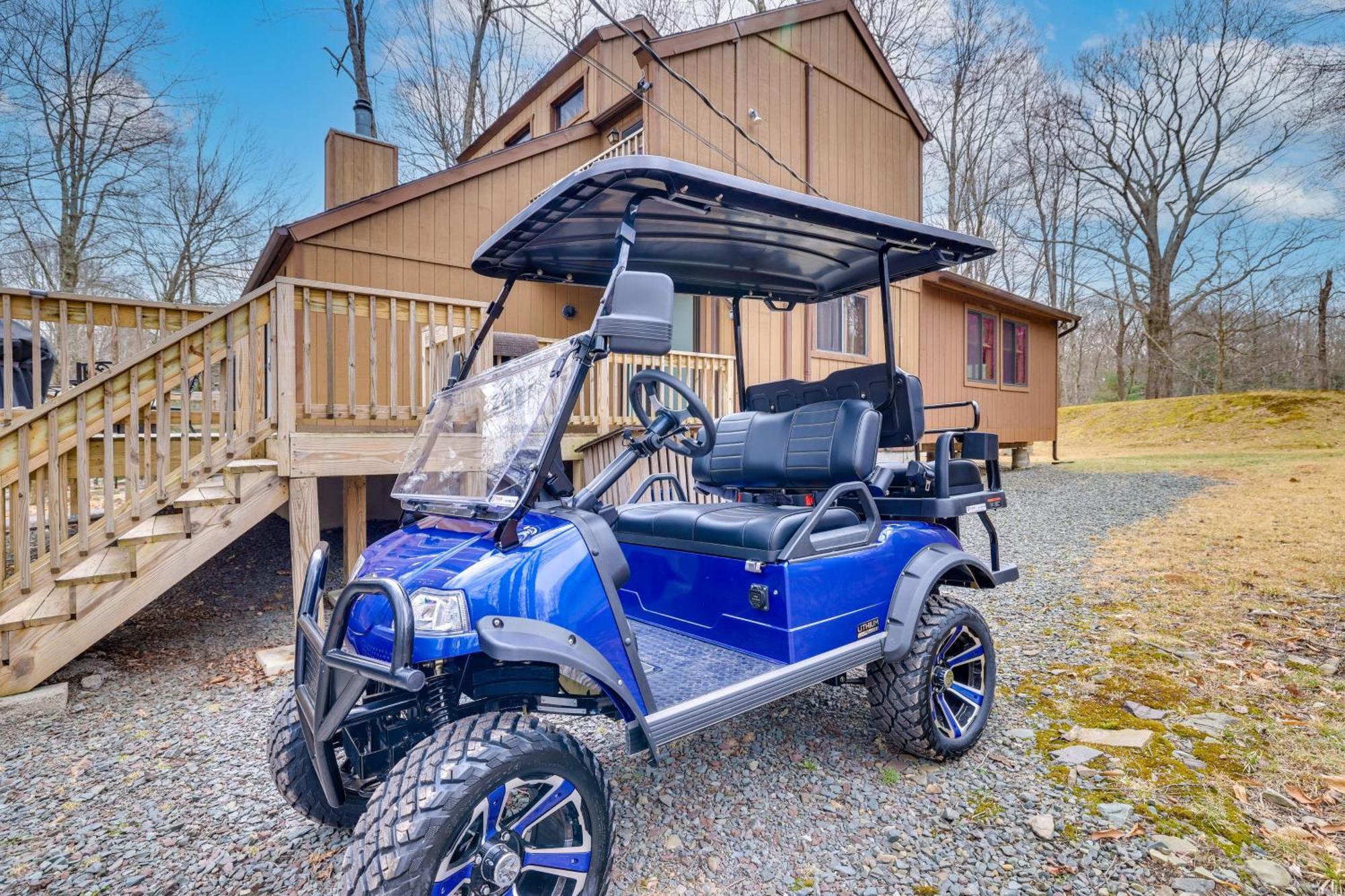 Bear Den Rustic Pocono Lake Home With Game Room! Dış mekan fotoğraf